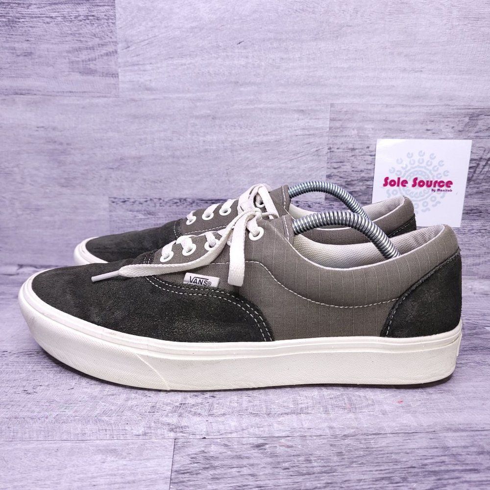 Vans ComfyCush Ripstop Era Sneaker Forest Night Green Women's 12 - Picture 3 of 8